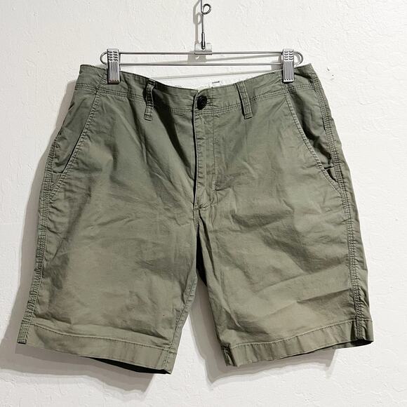 Marine Layer Shorts Mens Sz 30 Olive Green Army 7.5" Inseam - Picture 1 of 9